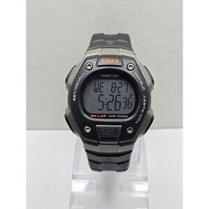 Timex Ironman Classic 30 Lap Watch 41mm Indiglo WR100M New Battery Quartz Mens